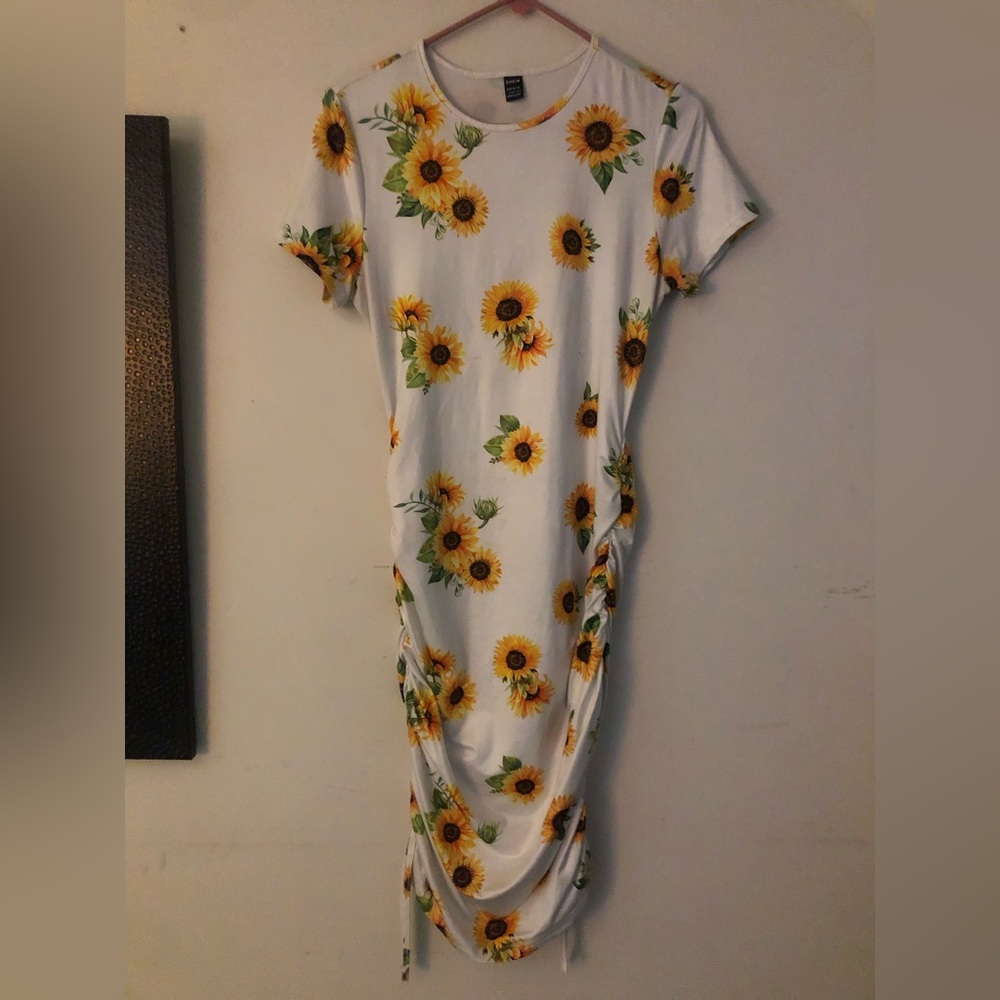 Gorgeous sunflower dress